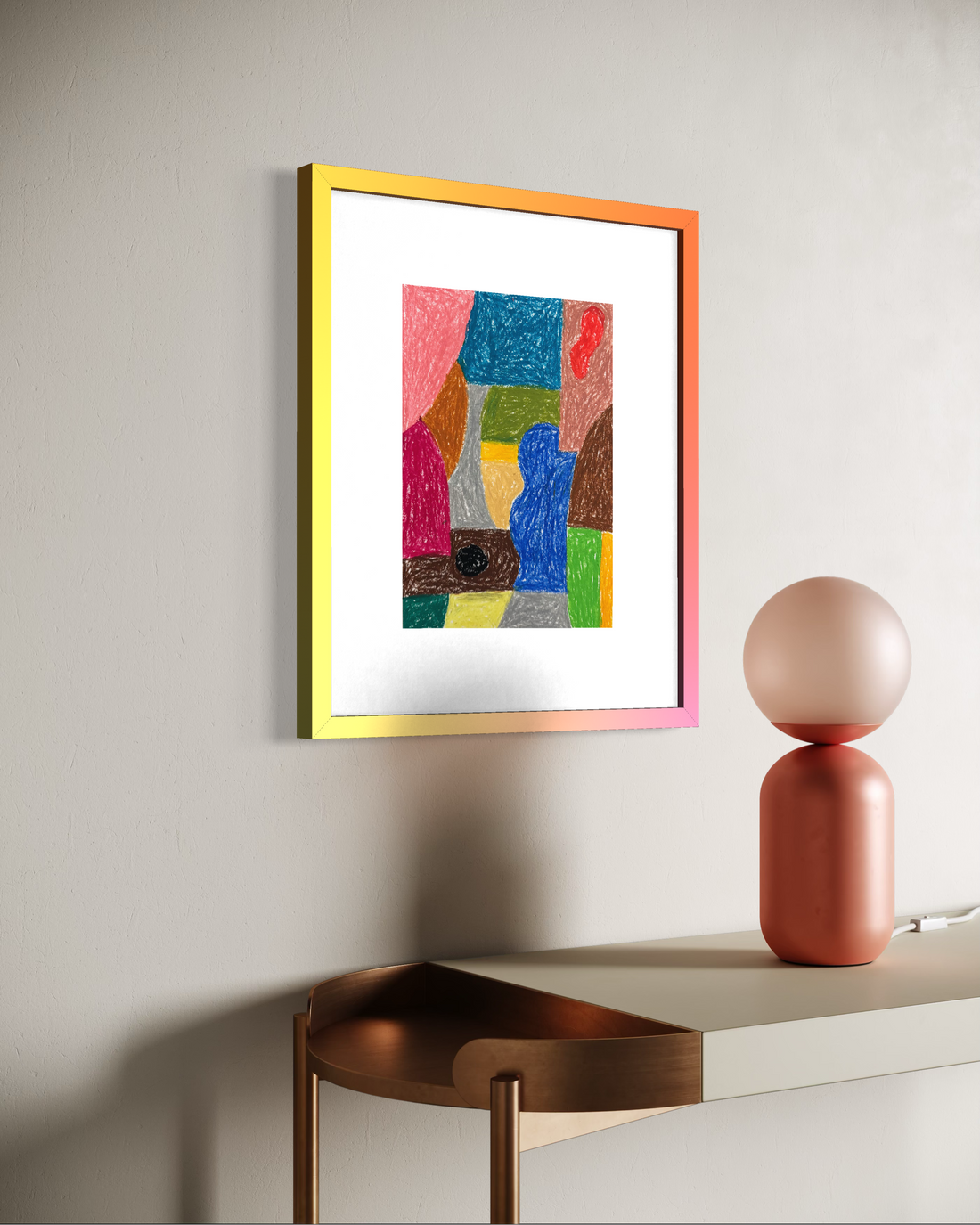 Avant-garde abstract art for Interior Designers designing bold, luxury spaces