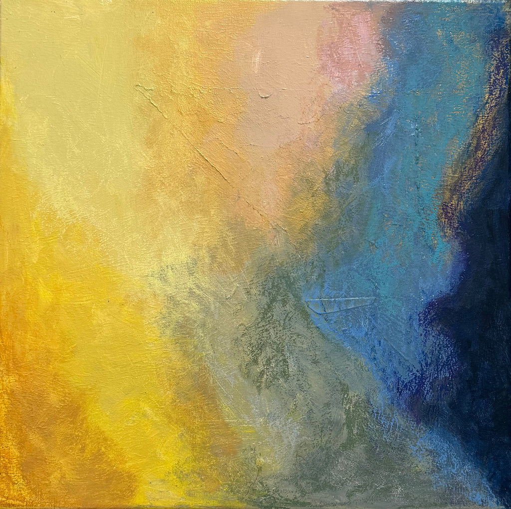 Arabesque — Rhythmic Abstract Painting (Fluid Geometric Expression)