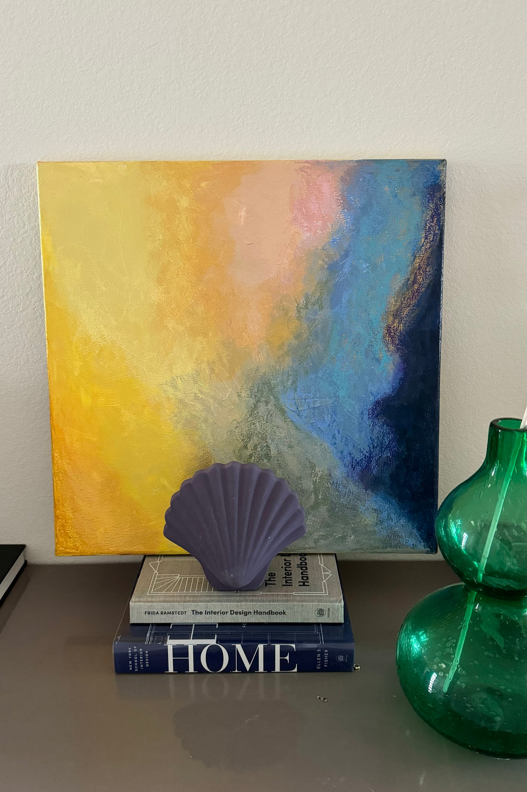 Arabesque — Rhythmic Abstract Painting (Fluid Geometric Expression)