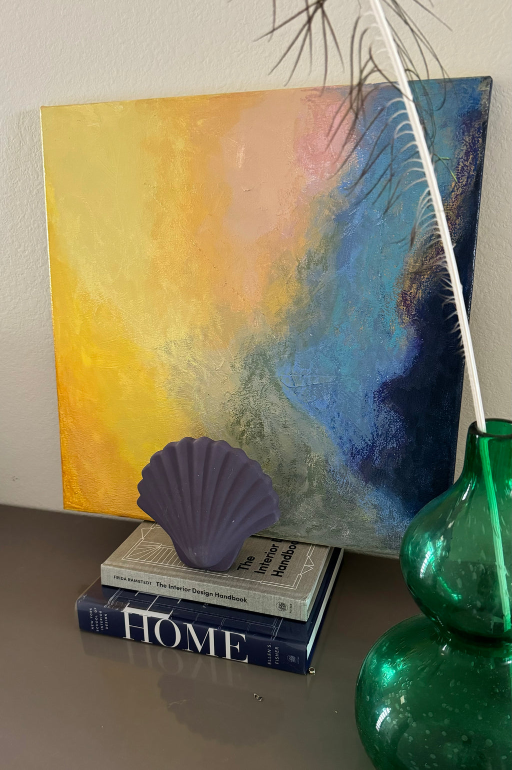 Arabesque — Rhythmic Abstract Painting (Fluid Geometric Expression)