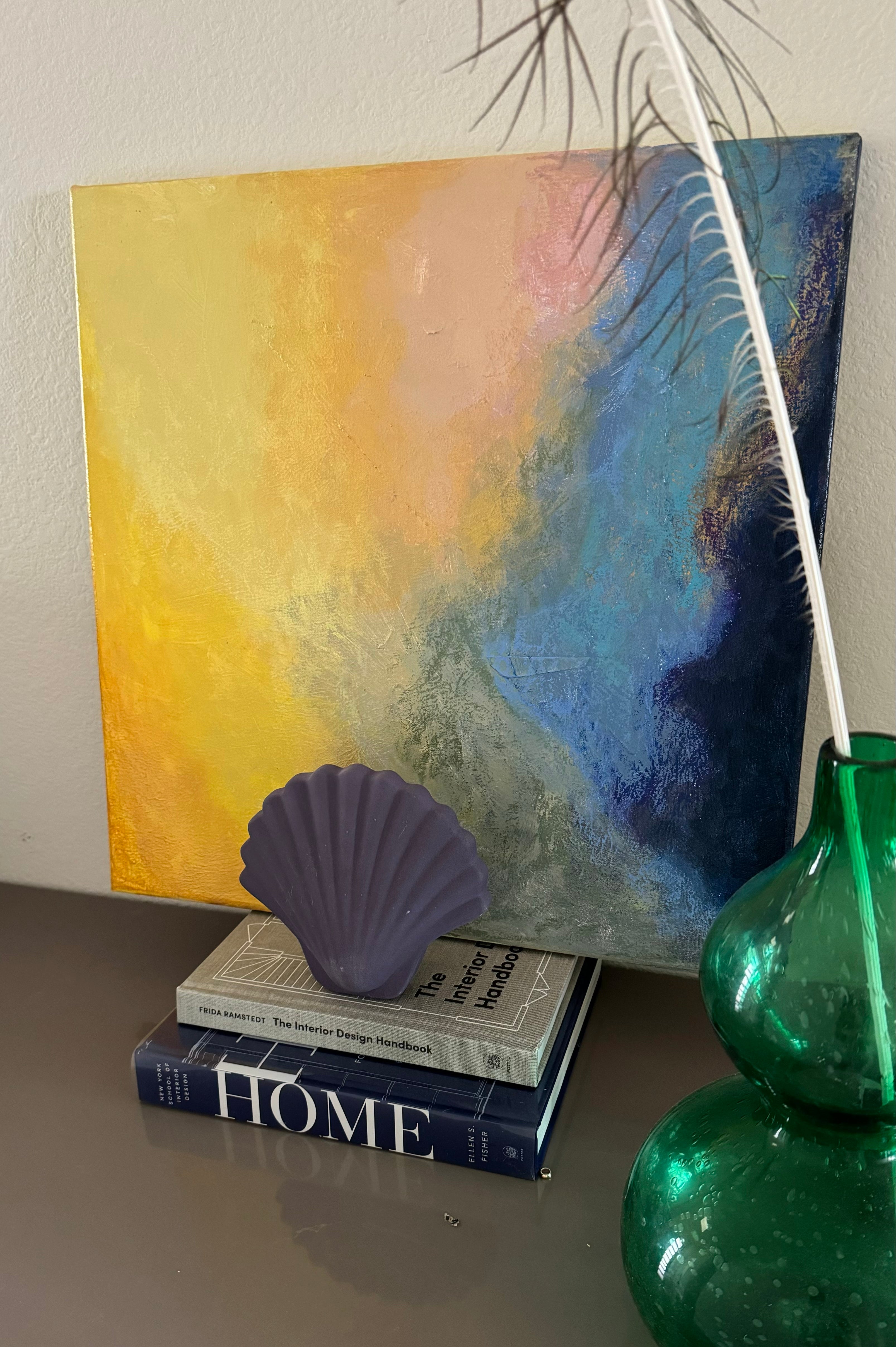 Arabesque — Rhythmic Abstract Painting (Fluid Geometric Expression)