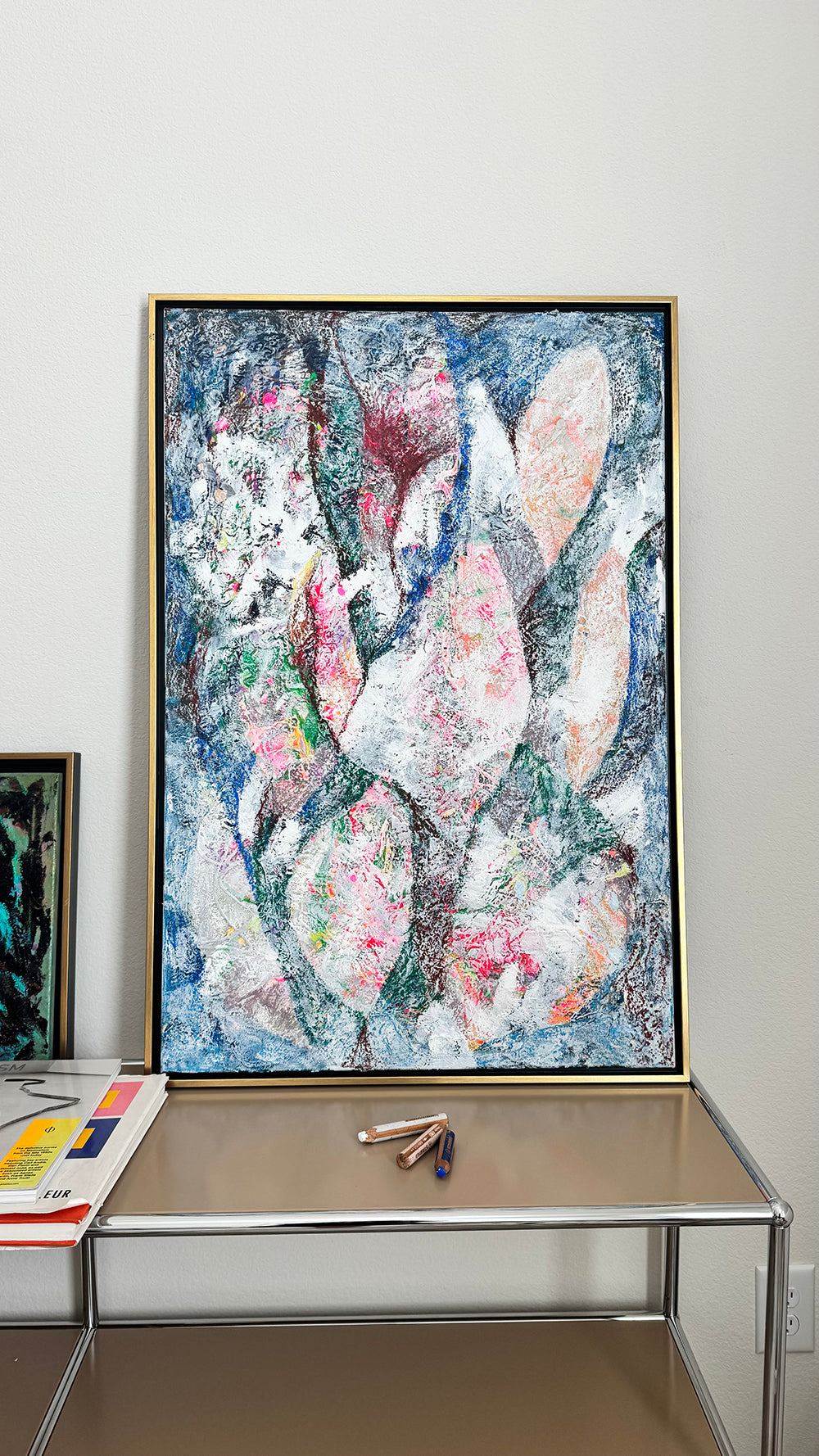 Borealis — Chromatic Abstract Painting (Large Contemporary Statement Piece)