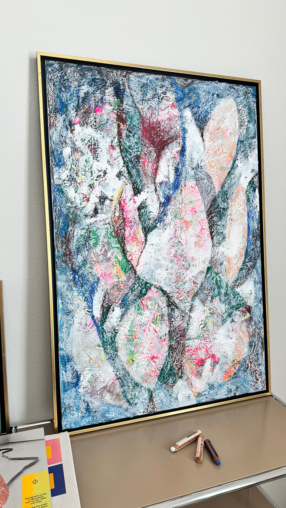 Borealis — Chromatic Abstract Painting (Large Contemporary Statement Piece)