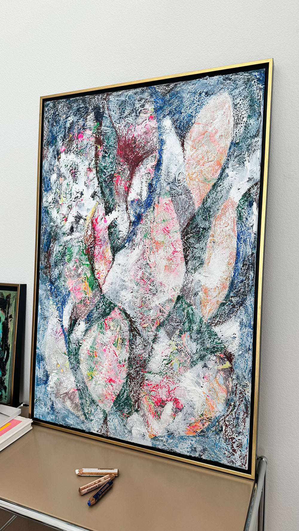 Borealis — Chromatic Abstract Painting (Large Contemporary Statement Piece)