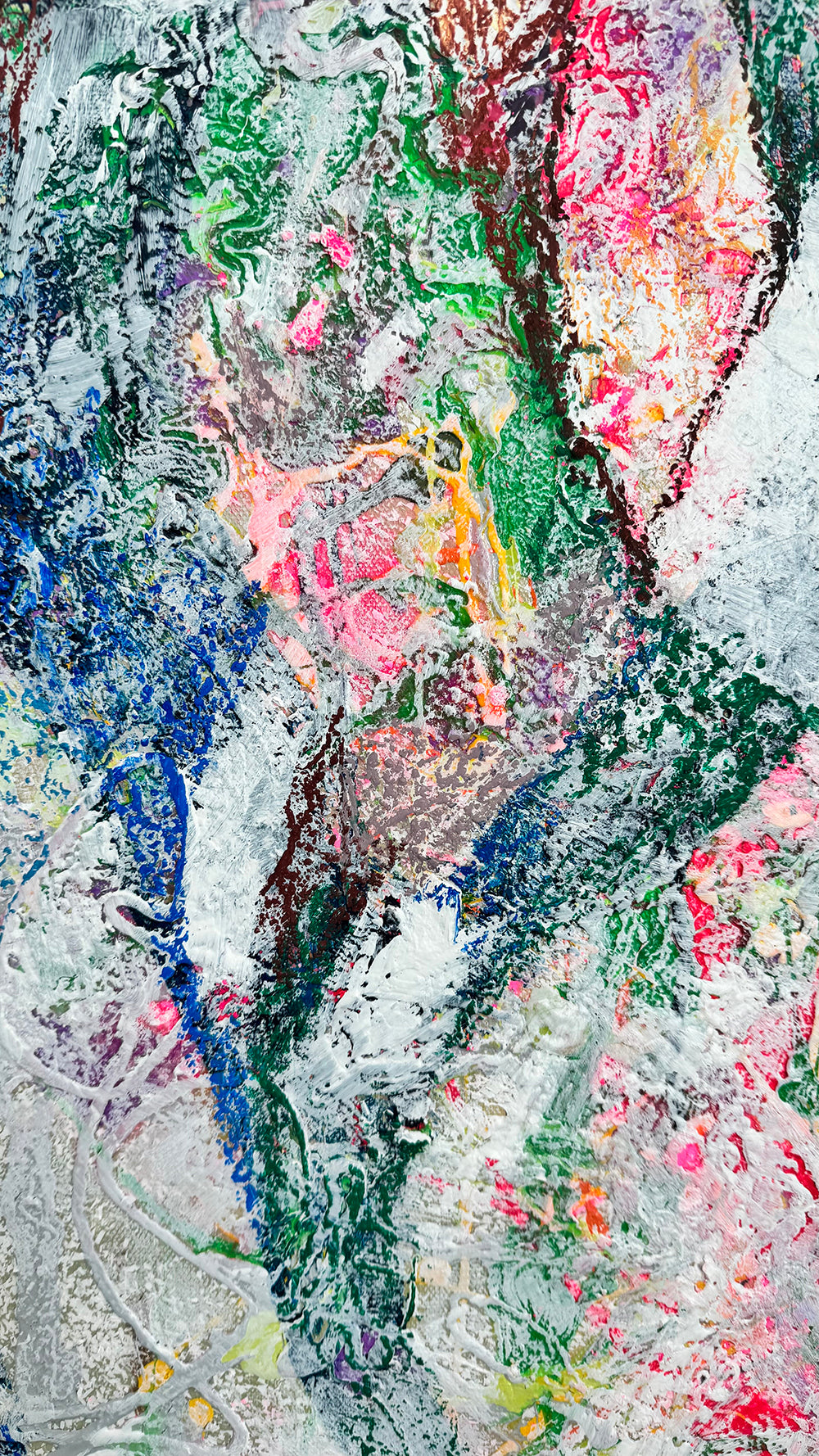 Borealis — Chromatic Abstract Painting (Large Contemporary Statement Piece)