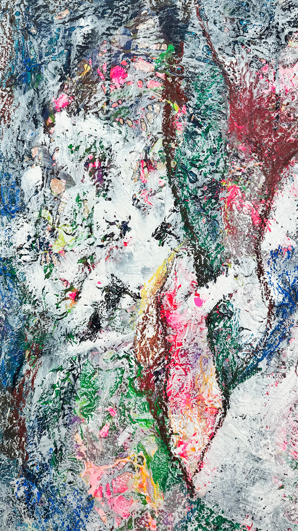 Borealis — Chromatic Abstract Painting (Large Contemporary Statement Piece)