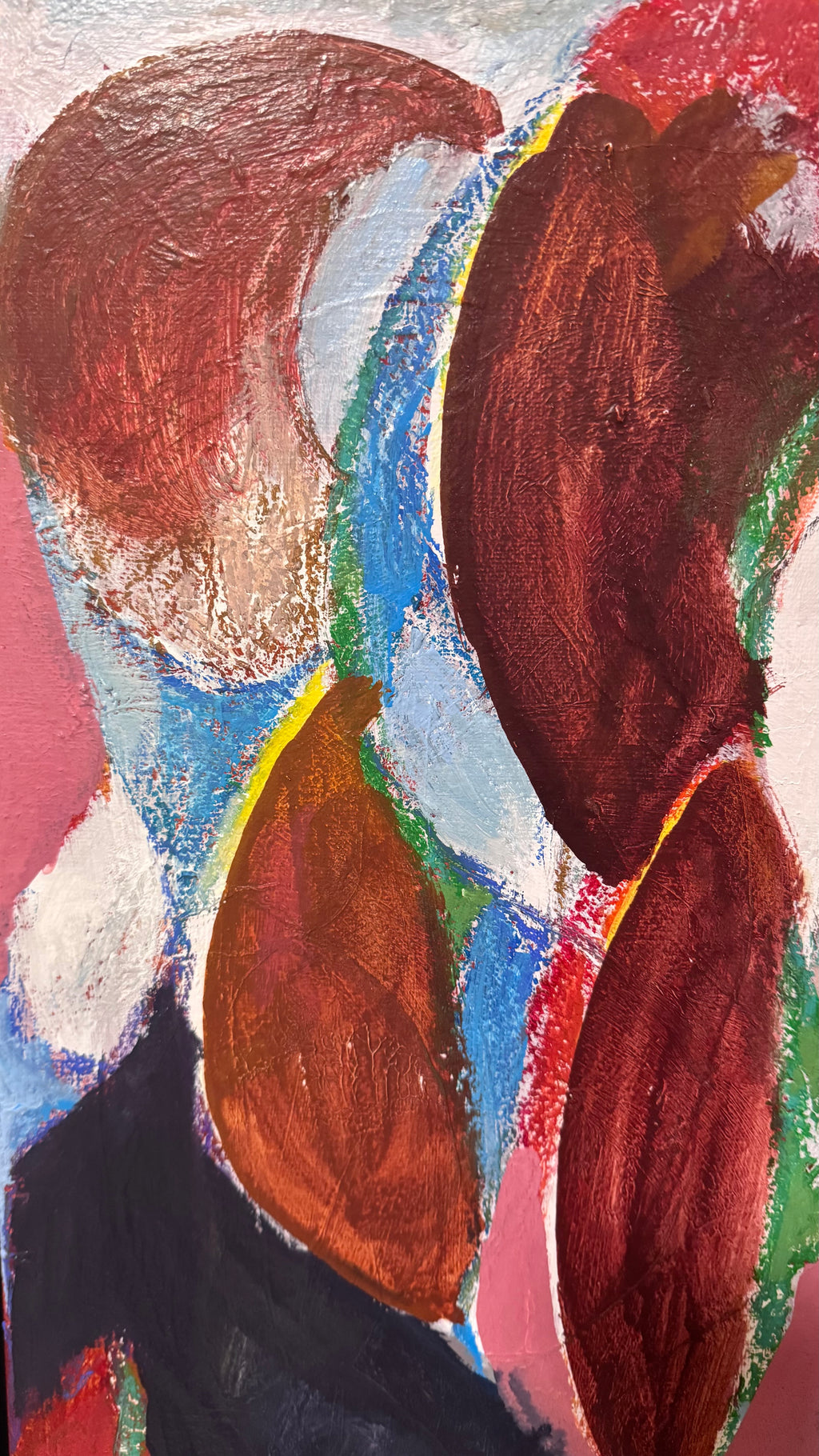 Blossoming Orchard — Organic Abstract Painting (Contemporary Collector Artwork)