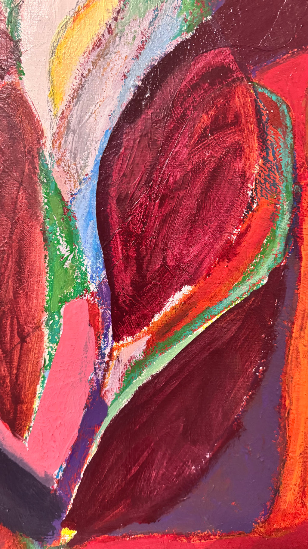 Blossoming Orchard — Organic Abstract Painting (Contemporary Collector Artwork)