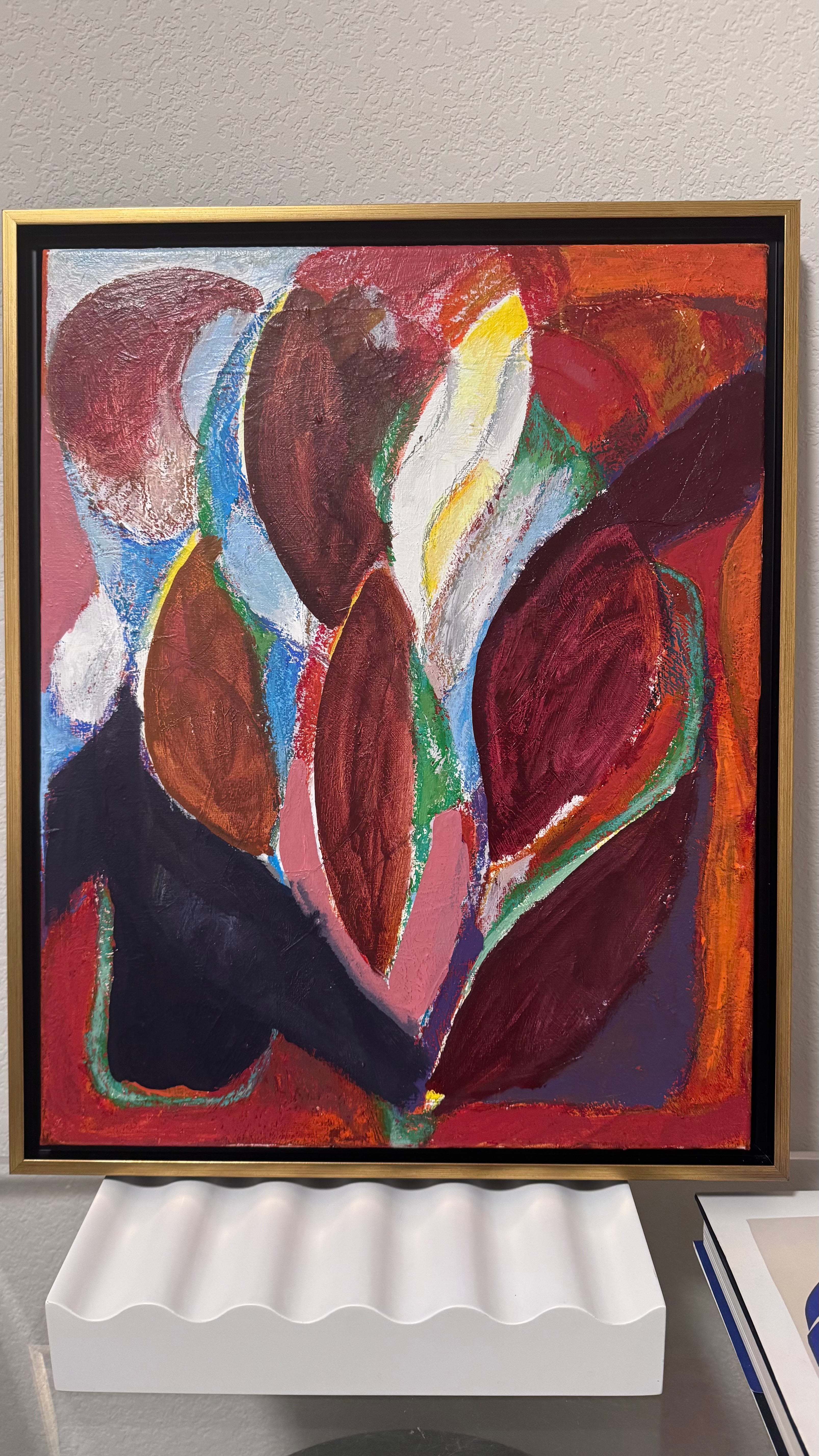 Blossoming Orchard — Organic Abstract Painting (Contemporary Collector Artwork)