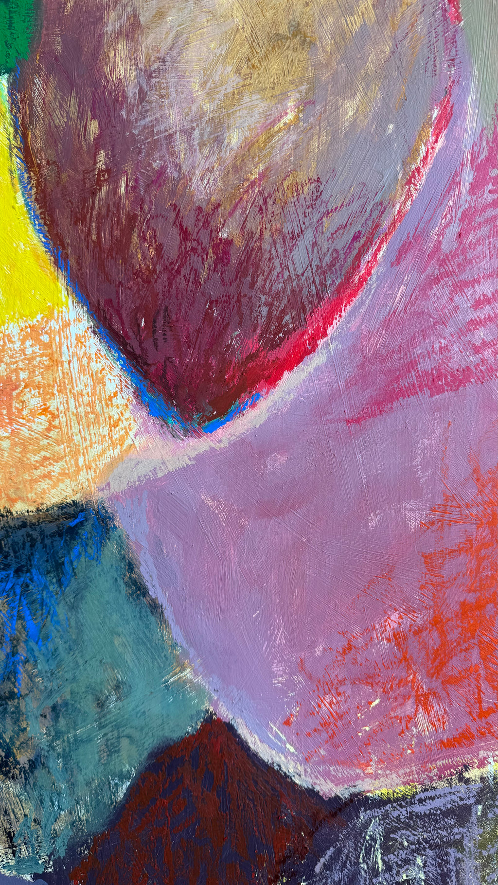 Counterform No. I — Large-Scale Architectural Abstract Painting (Collector Piece)