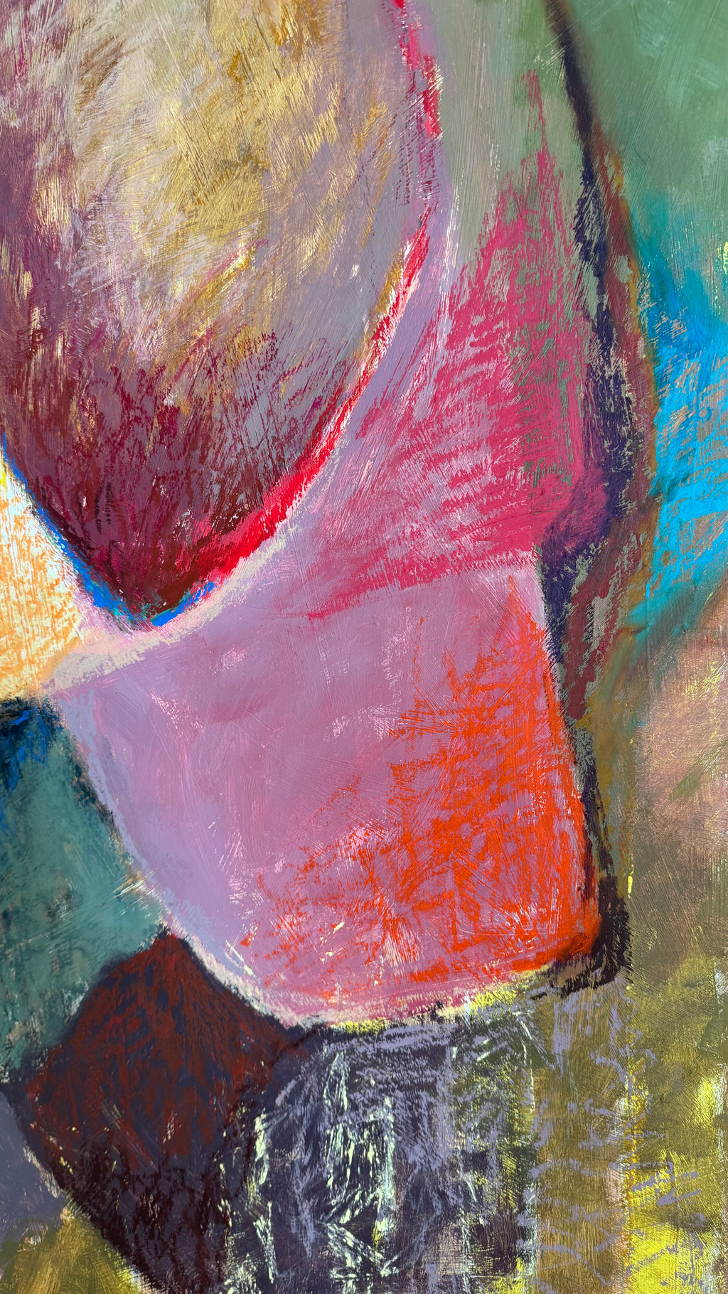 Counterform No. I — Large-Scale Architectural Abstract Painting (Collector Piece)