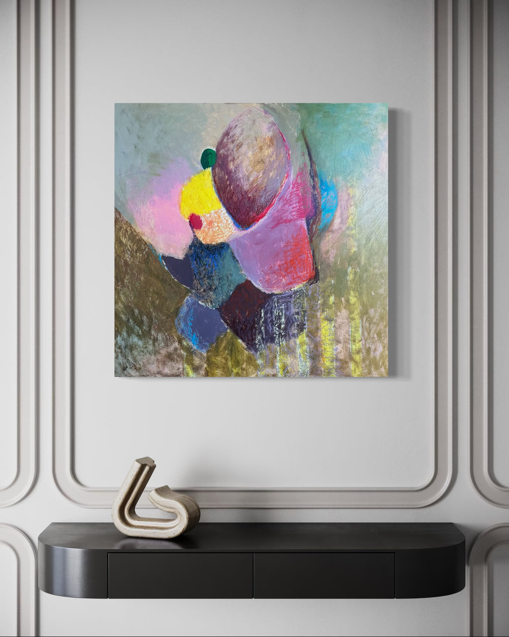 Counterform No. I — Large-Scale Architectural Abstract Painting (Collector Piece)