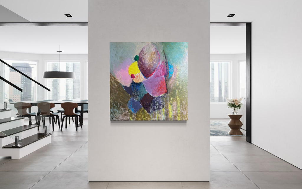 Counterform No. I — Large-Scale Architectural Abstract Painting (Collector Piece)
