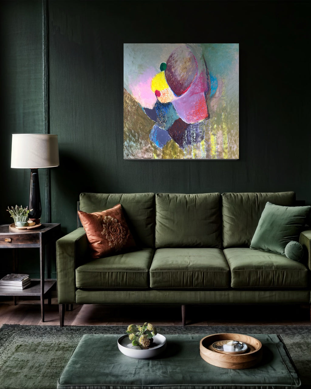 Counterform No. I — Large-Scale Architectural Abstract Painting (Collector Piece)