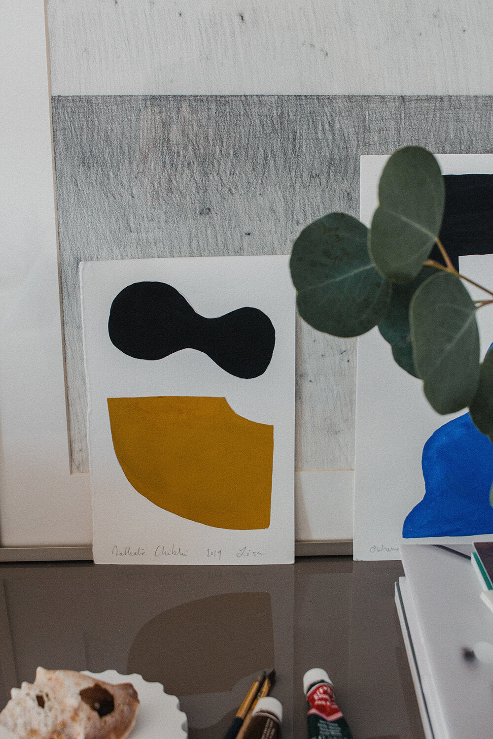 isa — Expressive Abstract Portrait (Modern Figurative Interpretation)
