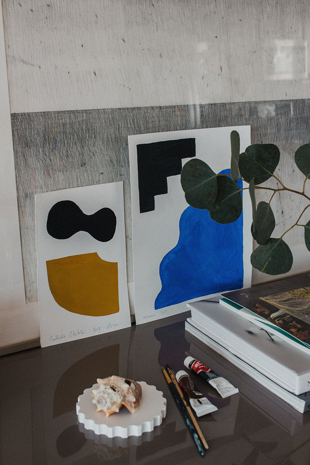 isa — Expressive Abstract Portrait (Modern Figurative Interpretation)